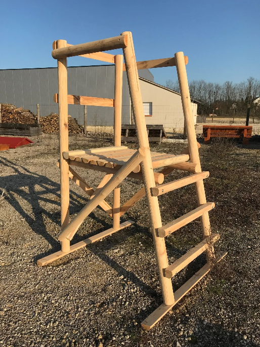 Tir, Sécurité, Chasse, Zone de tir, Matérialisation des angles de tirs, Mil Angulaire, Mirador, Pied télescopique, Chasse gros gibier, First Chasse, Poste de tir, 3 pas 5 pas, angle de tir, Matérialiser, fédération de chasse, carabine