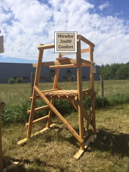 Tir, Sécurité, Chasse, Zone de tir, Matérialisation des angles de tirs, Mil Angulaire, Mirador, Pied télescopique, Chasse gros gibier, First Chasse, Poste de tir, 3 pas 5 pas, angle de tir, Matérialiser, fédération de chasse, carabine