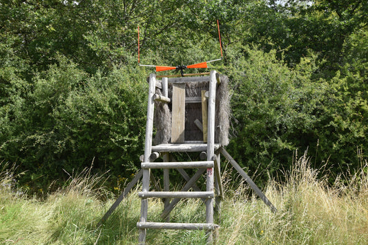 Lot de 10 Mil Angulaire sur pied télescopique (kit complet) et fixation sur mirador