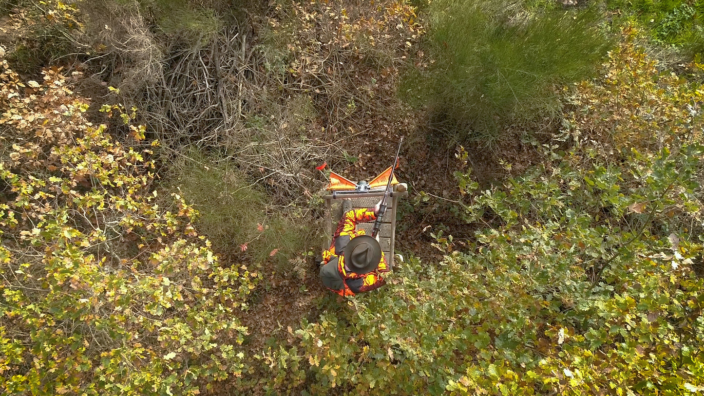 Lot de 10 Mil Angulaire sur pied télescopique (kit complet) et fixation sur mirador